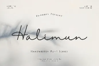 Halimun font