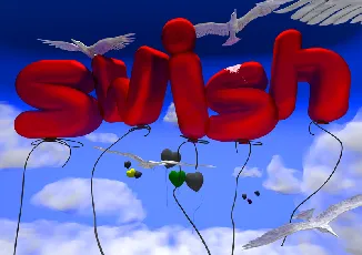 Swish font