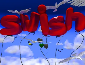 Swish font