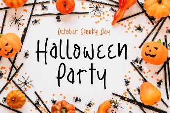 Mashoke Pumpkin font