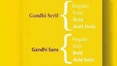 Gandhi Serif & Sans Family font