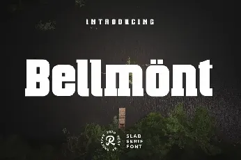 BellmÃ¶nt Display font