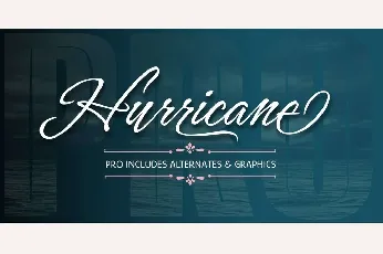 Hurricane font