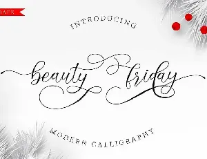 beautyfriday font