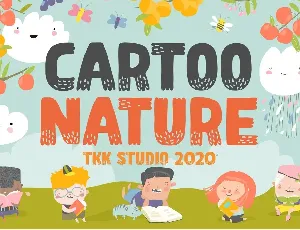 Cartoo Nature font