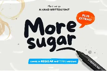 More Sugar font