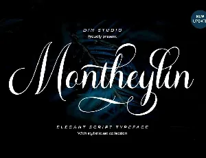 Montheylin font