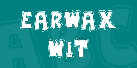 Earwax Wit font