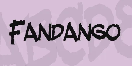 Fandango font