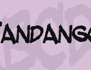 Fandango font