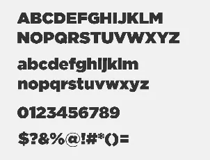 Gotham Free Alternatives font