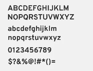 Gotham Free Alternatives font