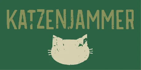 DK Katzenjammer font