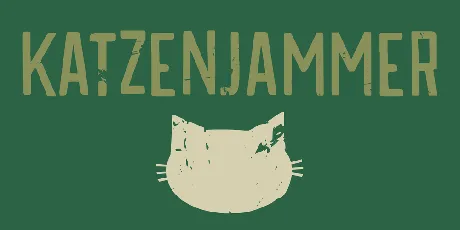 DK Katzenjammer font