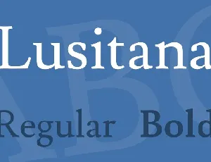 Lusitana font