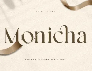 Monicha font