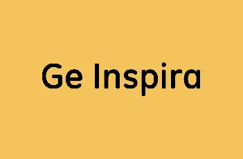 Ge Inspira Family font