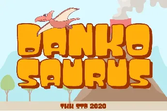 Dankosaurus font