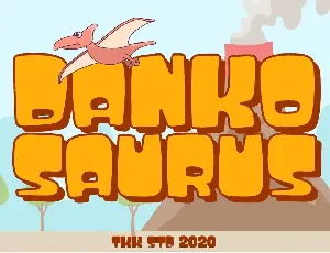 Dankosaurus font