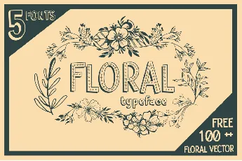 Floral Demo font