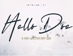 Hello Doe font