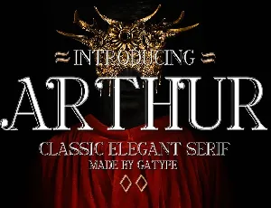 Arthur font