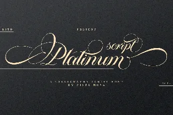 Platinum font