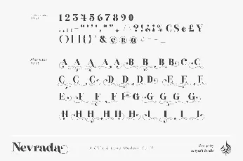 Nevrada font