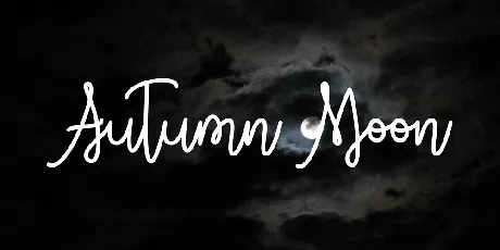 Autumn Moon font