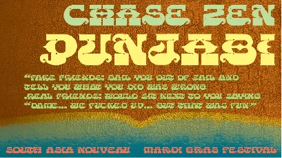 CHASE ZEN PUNJABI font