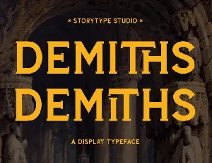 Demiths font