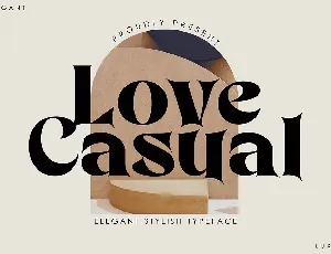 Love Casual font