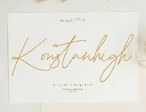 Konstanhigh font