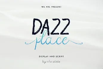 Dazz Place Duo Family font