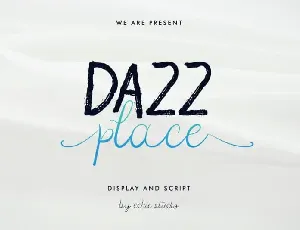 Dazz Place Duo Family font