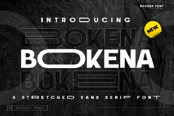 Bokena font