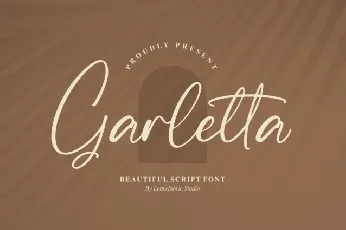 Garletta font