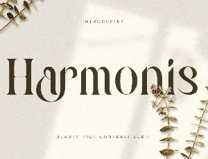 Harmonis font