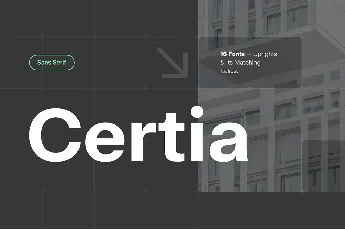 Certia font