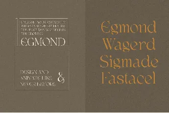 Egmond font