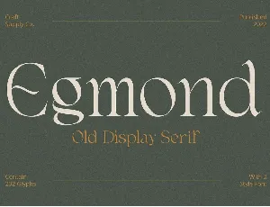 Egmond font