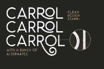 Carrol Wild Sans Serif font