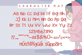 Rain Kiss Display font