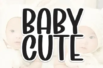 Baby Cute Display font