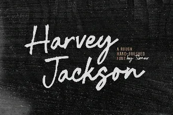 Harvey Jackson font