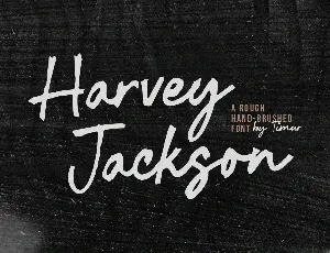 Harvey Jackson font