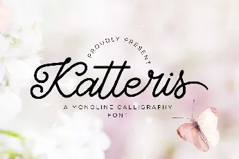 Katteris font