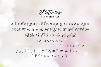 Katteris font