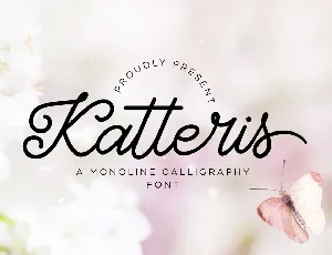 Katteris font