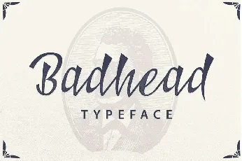 Badhead font